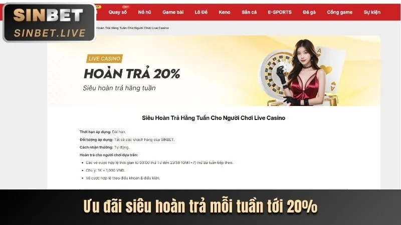 Bài viết về khuyến mãi mới nhất Luckywin Casino